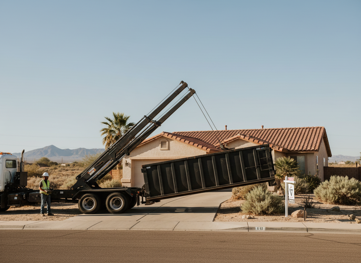 Dumpster Rental work by Dumpster Rental AppleValley in Apple Valley, CA